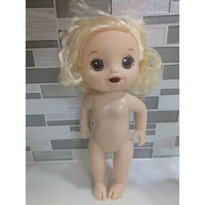 Hasbro Baby Alive Blonde Hair Brown Eyes Doll 12 inch E6943 02561 2018